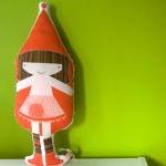 printed soft toy - Little R..
