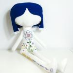 Ermelinda linen doll * hand..