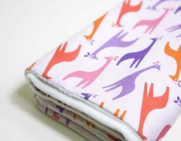 soft baby blanket * violet