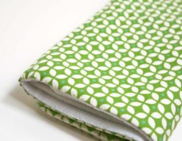 soft baby blanket * green